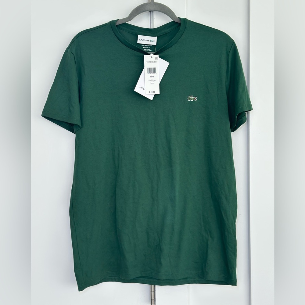 Lacoste Green Short Sleeve Tee